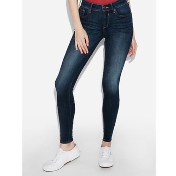 stretch jean leggings